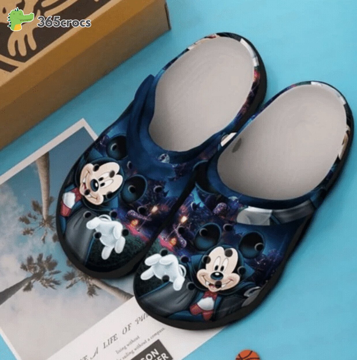 Mickey Mouse Heritage Design Twelve Magical World Crocss Clog Footwear