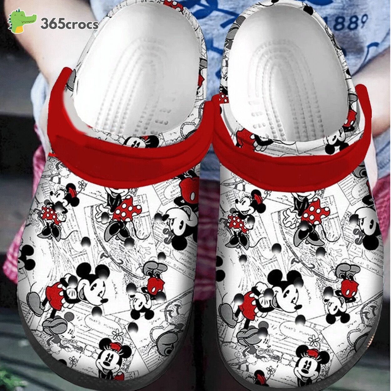 Mickey Mouse Iconic Design Comfortable Crocss Clog Shoes Series Collection