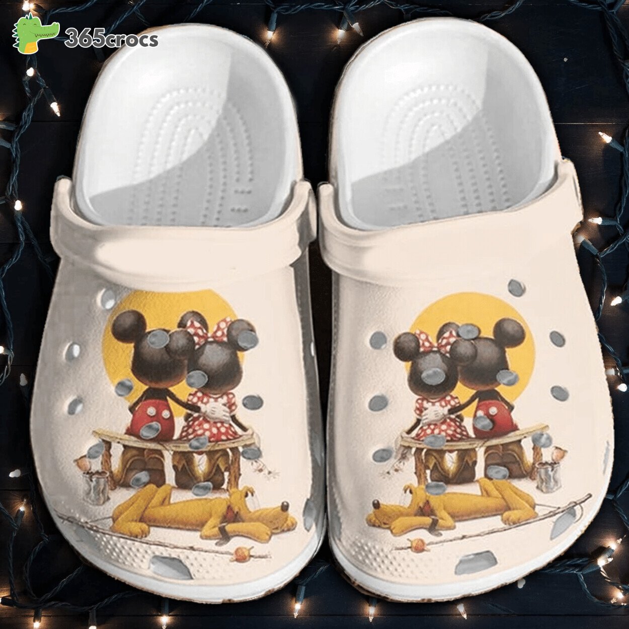 Mickey Mouse Themed Design Eight Classic Comfort Crocss Clog Footwear