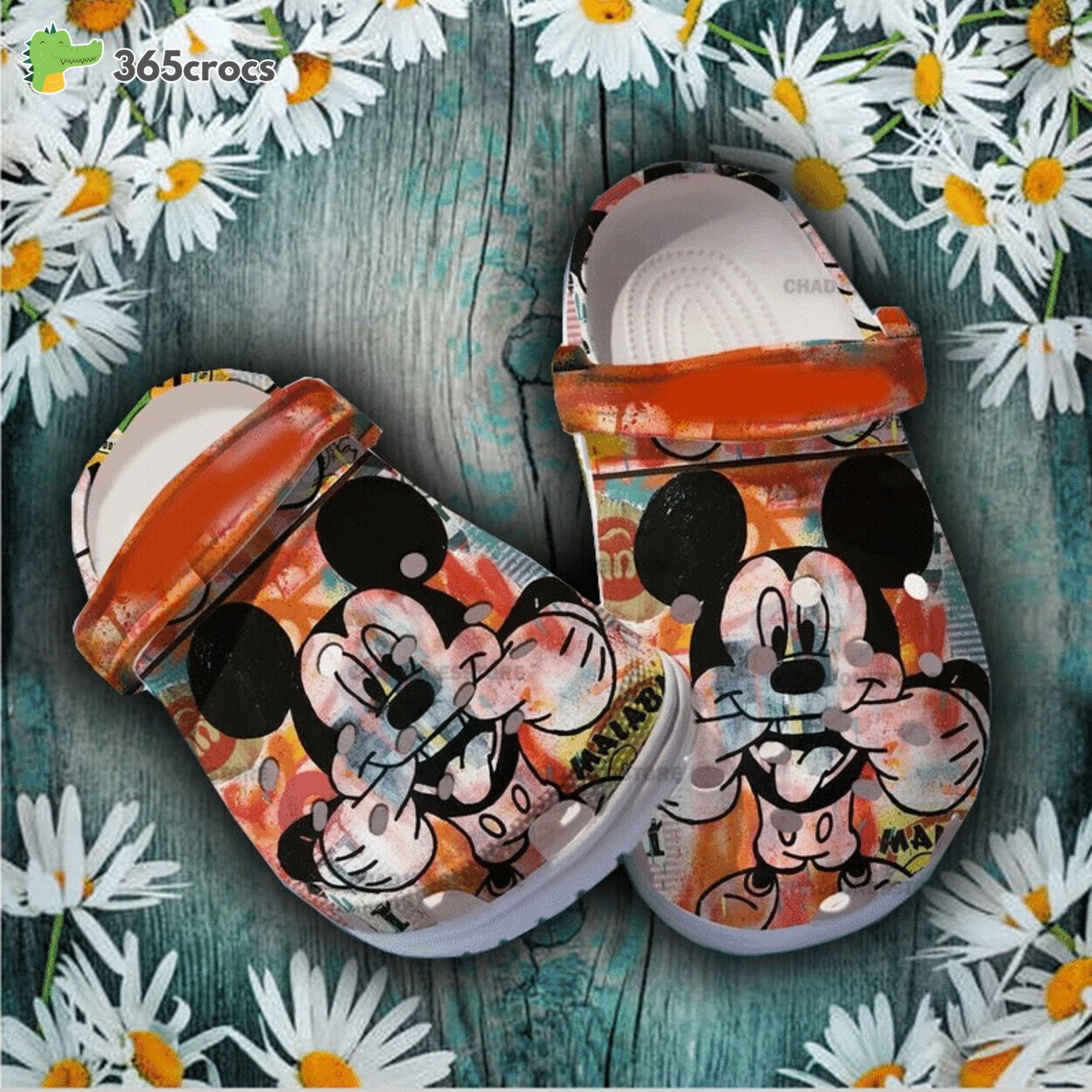 Mickey Mouse Themed Design Twelve Ultimate Comfort Crocss Clog Footwear