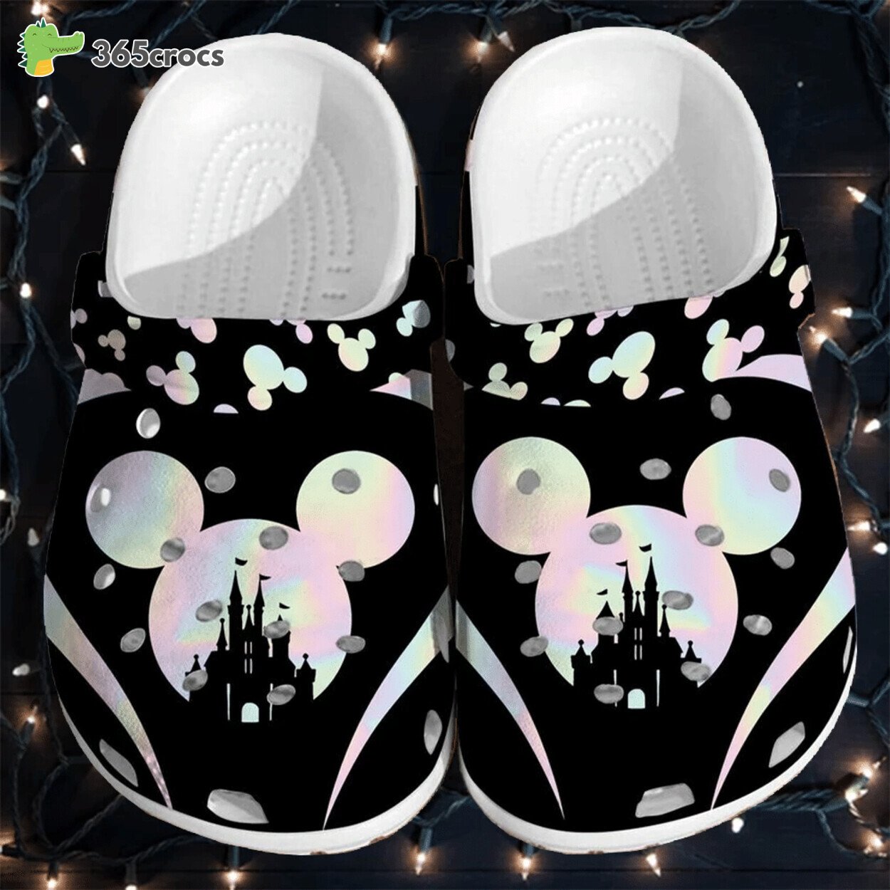 Mickey Mouse Themed Design Two Ultimate Softness Crocss Clog Footwear