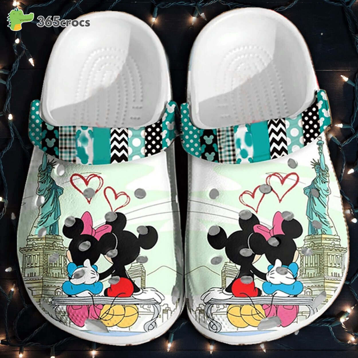 Mickey Mouse Whimsical Adventures Three Comfort Crocss Clog Footwear Design