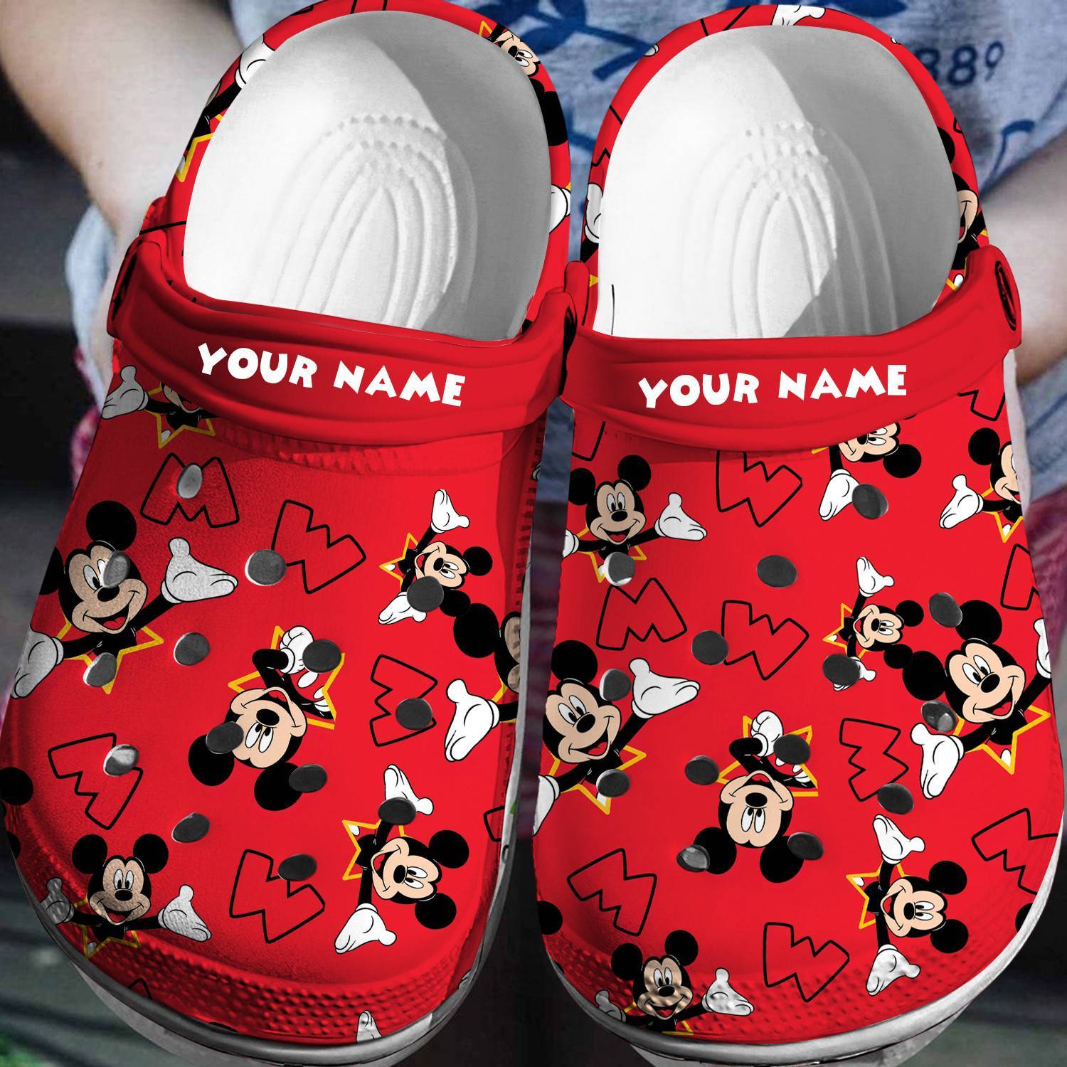 Mickey’s Custom Crew: Unique and Personalized 3D Clog Shoes for Disney Admirers!