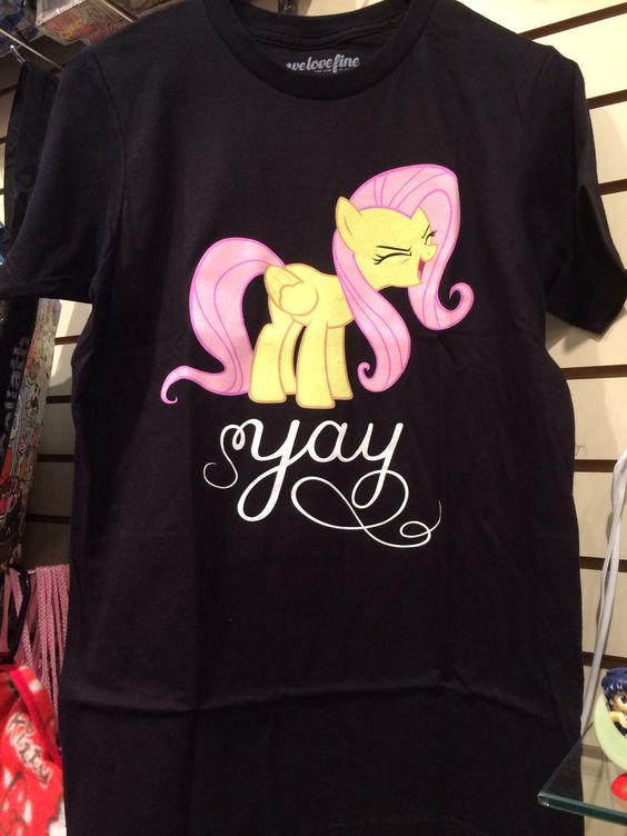 Mighty Fine Fluttershy Yay My Little Pony T-Shirt