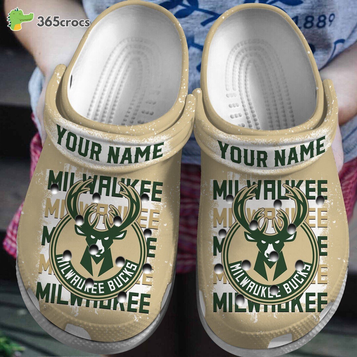 Milwaukee Bucks NBA Basketball Comfort Unique Design Clogs Shoes