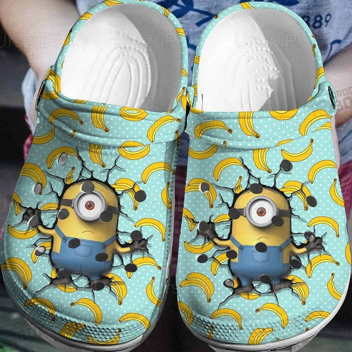 Minions Banana Cute Clogs Unisex Design Ultimate Disney Sandal Gifts