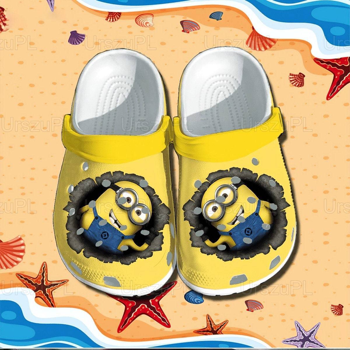 Minions Design Cute Unisex Clogs Ultimate Disney Inspired Sandal Gift