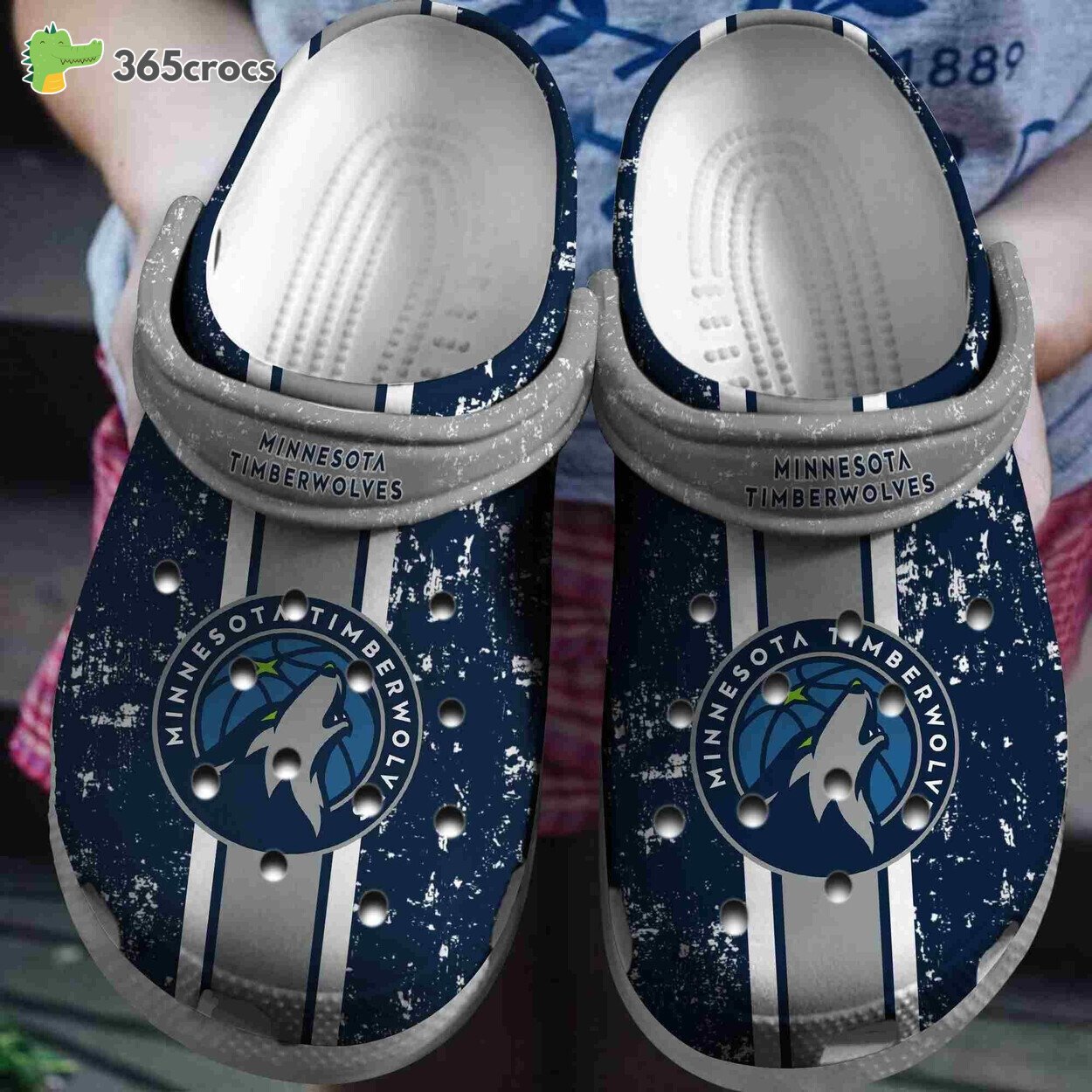 Minnesota Timberwolves Basketball Comfortable Crocss Clog Footwear Design