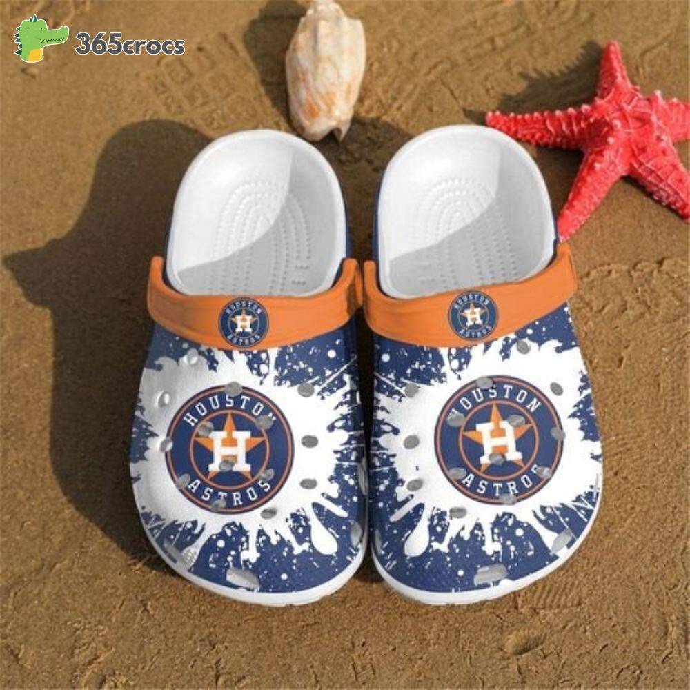 Mlb Houston Atros Crocss Clog Shoes