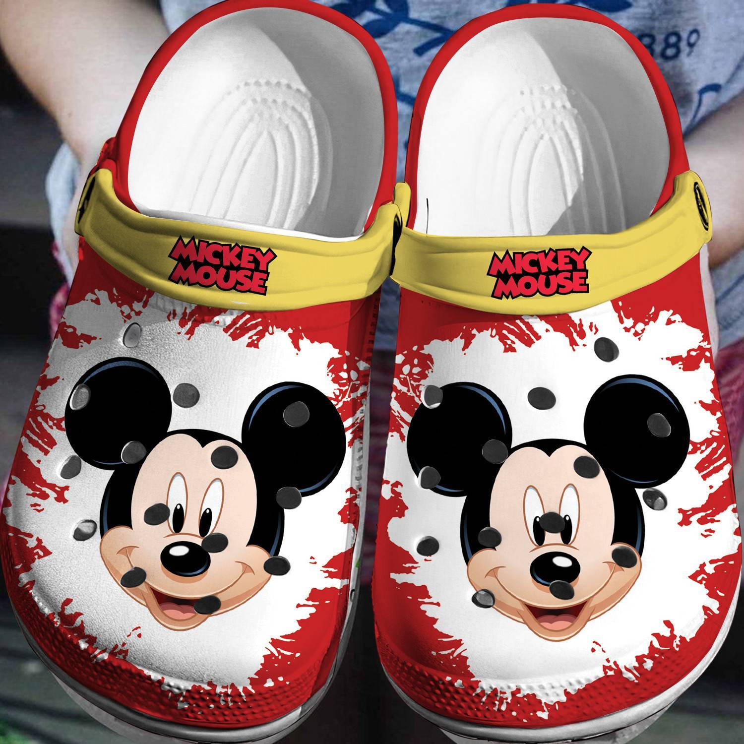 Mouse Ears: Mickey Mouse Crocss Classic Clogs