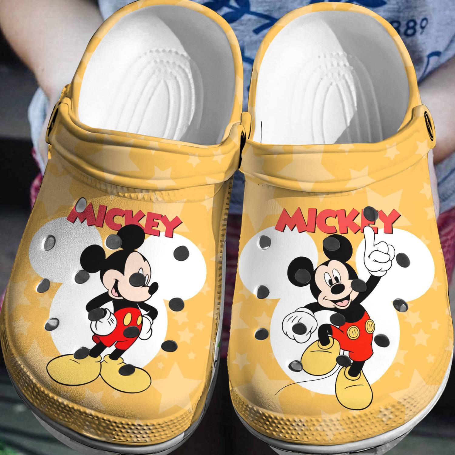 Mouse Mania: Mickey Mouse 3D Clog Shoes