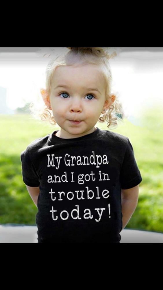 My Grandpa And I Got in Trouble Today Shirt