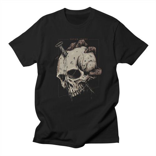 Nailed Skull T-Shirt 029 fashionstation