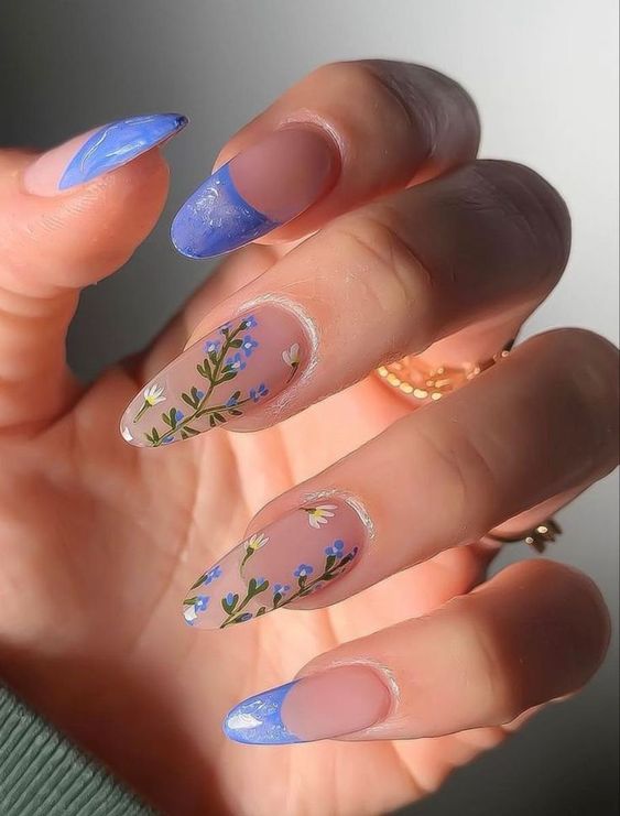 Nails Art Designs For Beginners | NaiArt Designs Summer, Flower Nails, Beach Nails, Designed Nails, Fake Nails, Long Nails