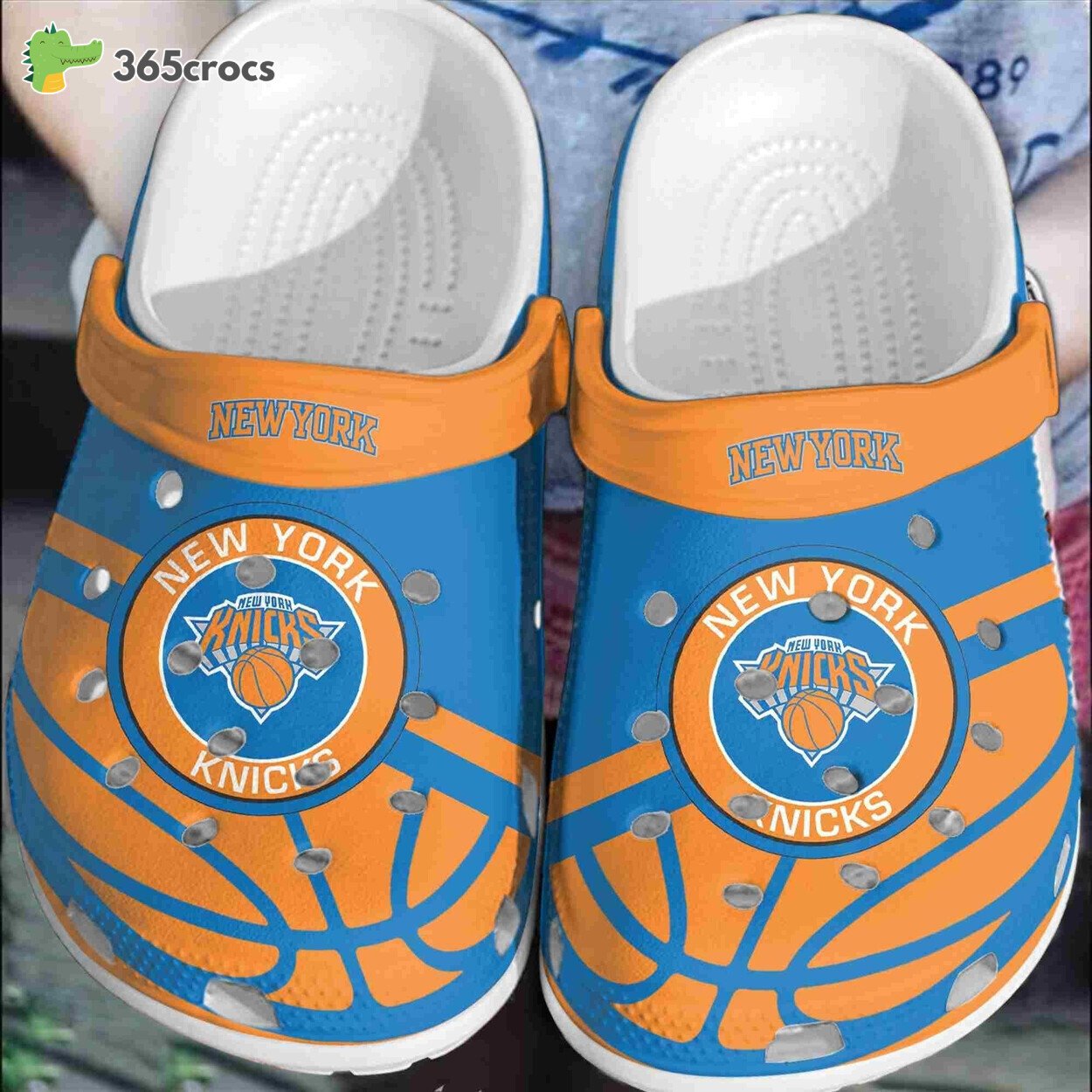 New York Knicks Basketball Comfortable Crocss Clog Footwear Design Style