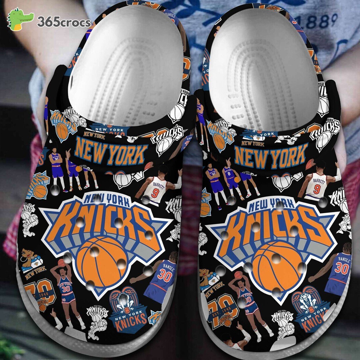 New York Knicks NBA Basketball Comfortable Clogs Footwear Unique Design