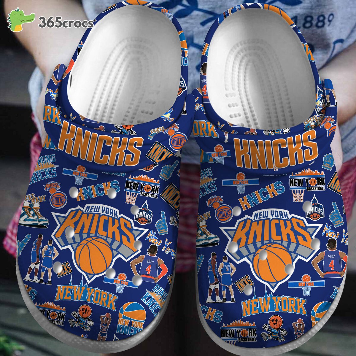 New York Knicks NBA Sport Crocss Clogs Shoes Comfortable