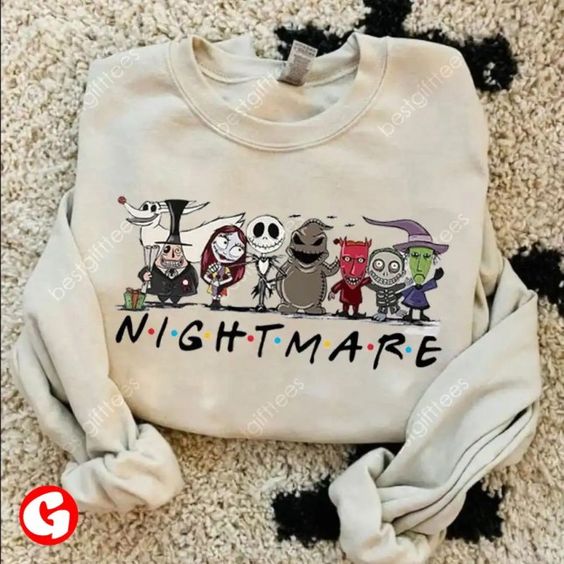 Nightmare Before Christmas Sweatshirt, Nightmare Before Christmas Squad Crewneck, Christmas