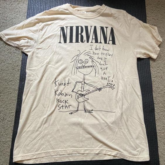 Nirvana bootleg t-shirt