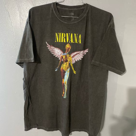 Nirvana In Utero T-Shirt Dress Nirva … fashionstation