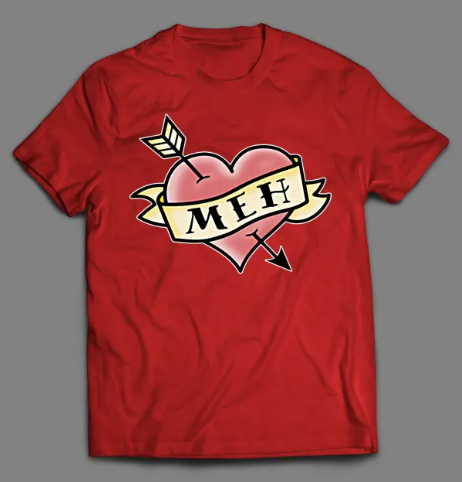 No Love “MEH” Funny Valentines Day Shirt