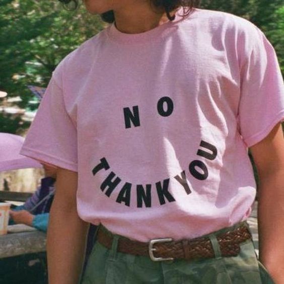 No Thank You T-Shirt