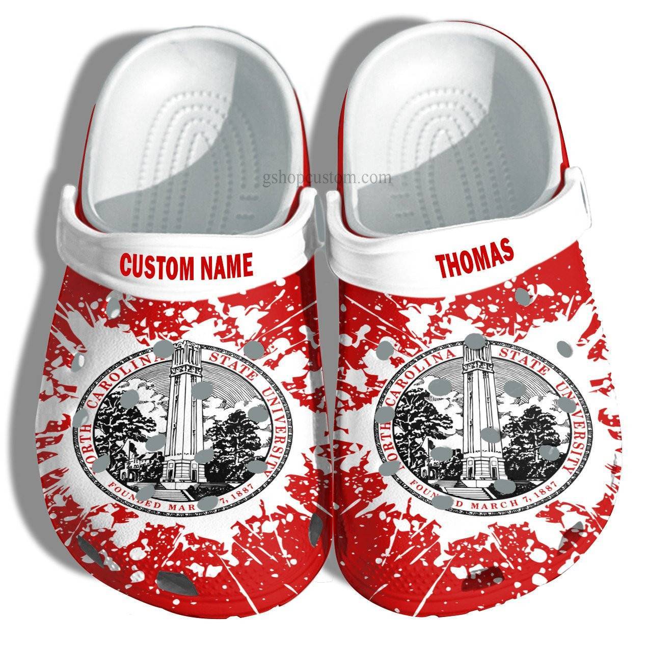 North Carolina State University Graduation Gifts Croc Crocss Clog Shoes Customize – Admission Gift Crocss Clog Shoes