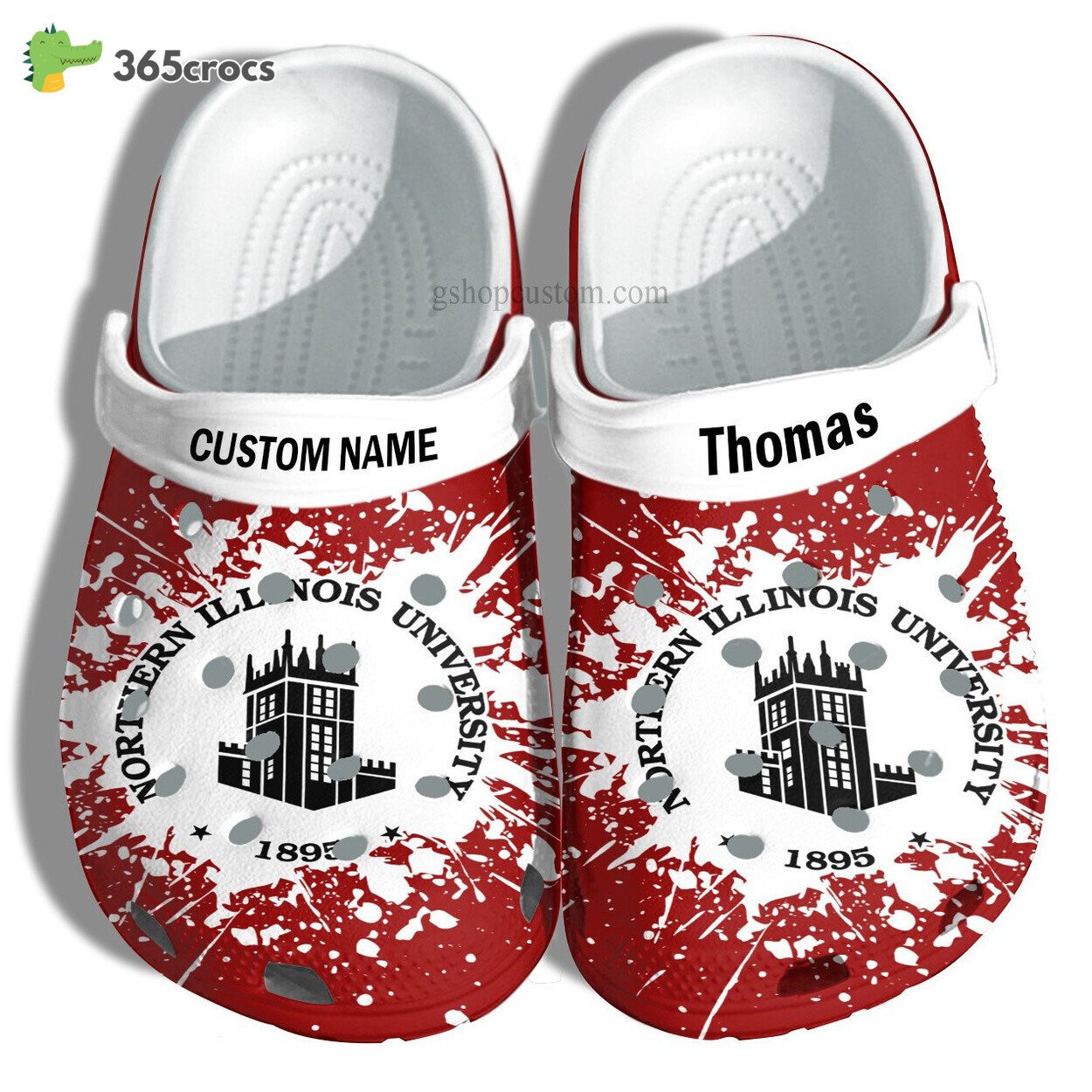 Northern Illinois University Graduation Gifts Croc Shoes Customize Admission Gift Shoes