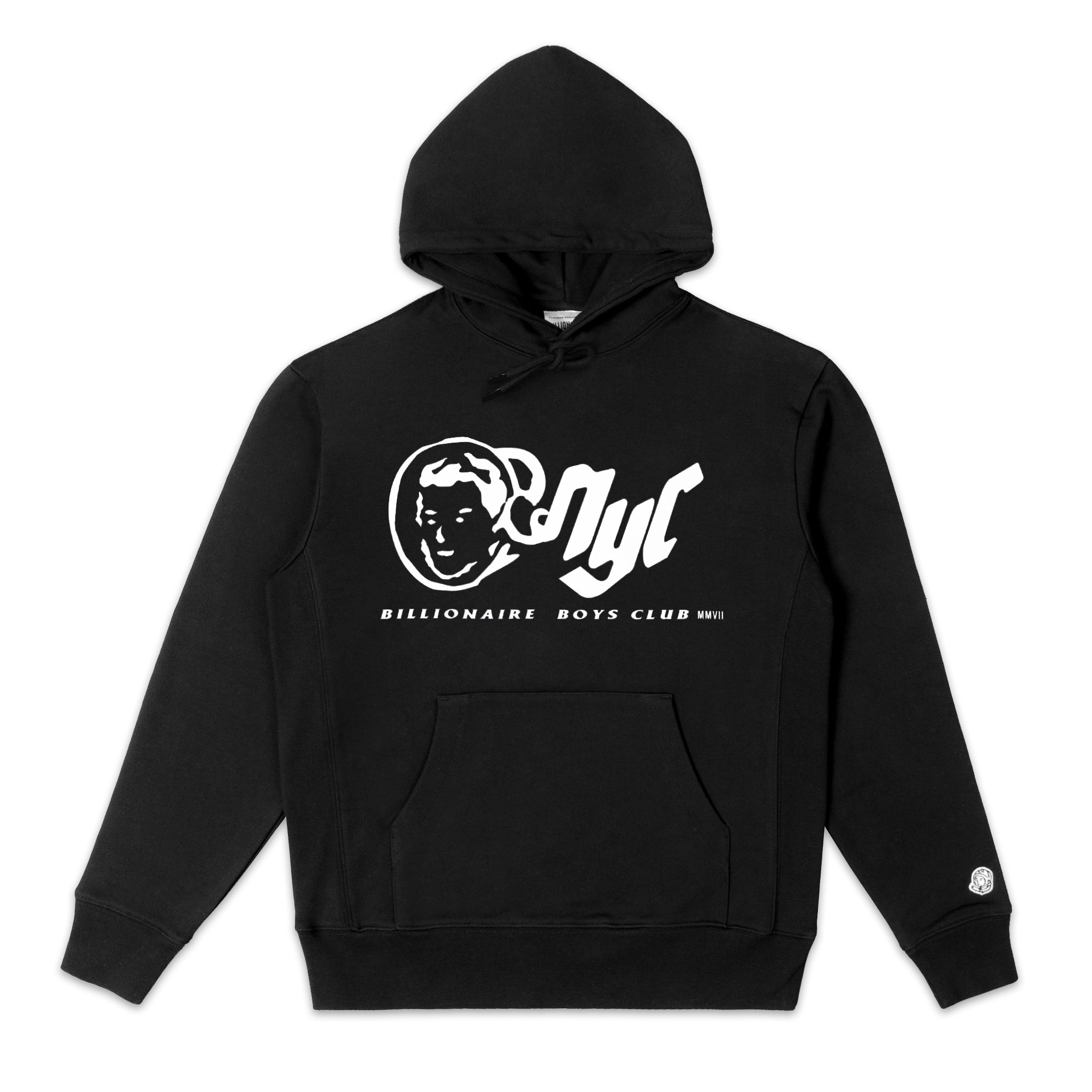 NYC Logo Hoodie Black