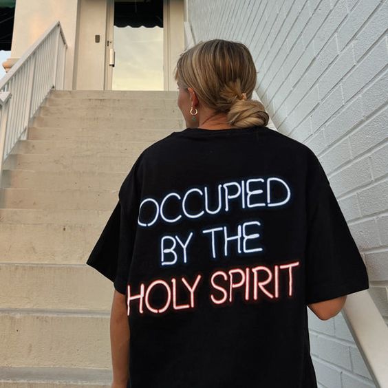 Occupied by the holy spirit