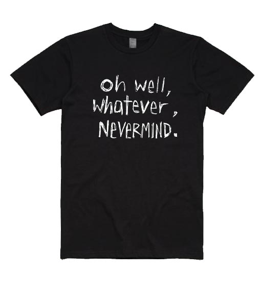 Oh Well Whatever Nevermind Nirvana G … fashionstation