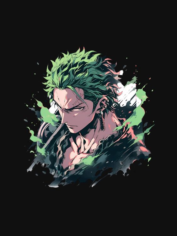 “One Piece – Roronoa Zoro Original Digital Art” Classic T-Shirt for Sale by Anime For You