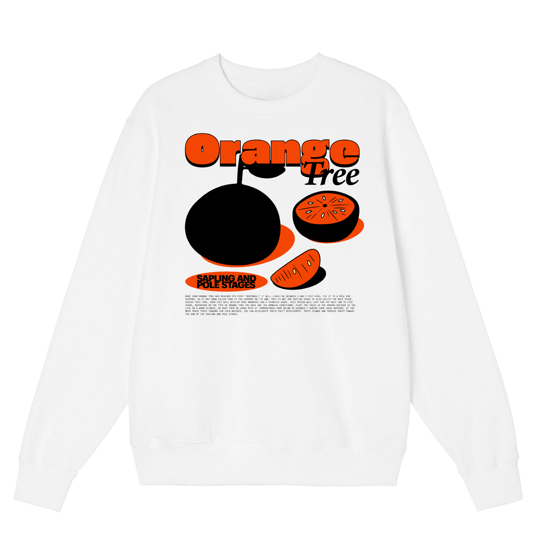Orange Tree Crewneck fashionstation
