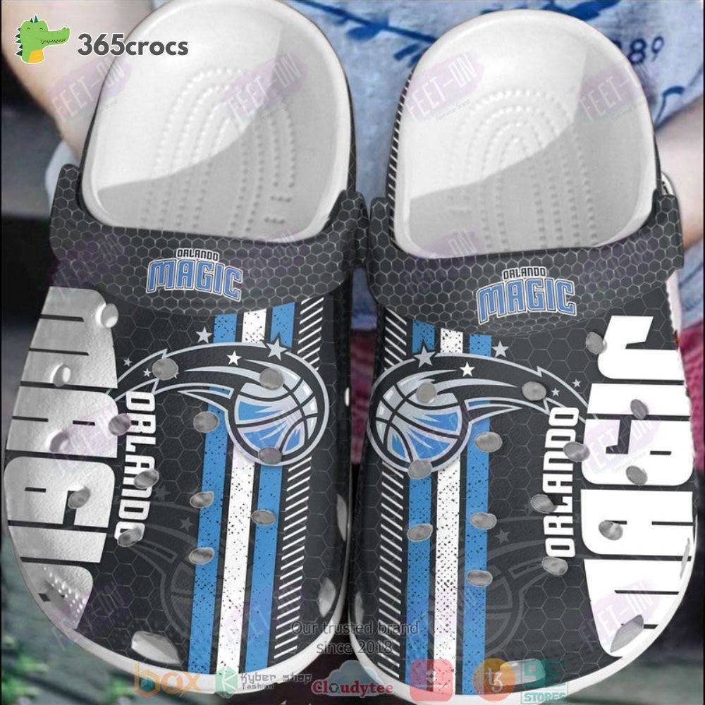 Orlando Magic Black Nba Crocss Clog Shoes