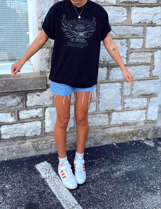 Oufit Summer, Graphic Tee