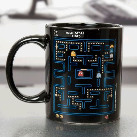 Pac-Man Cartridge Heat Mug Merchandise