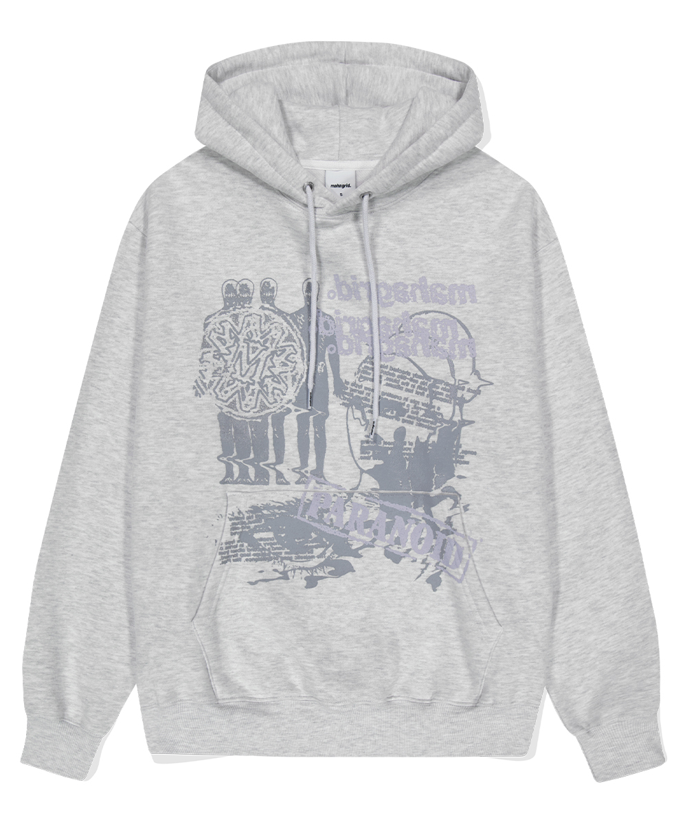 Paranoid Hoodie – Light Grey