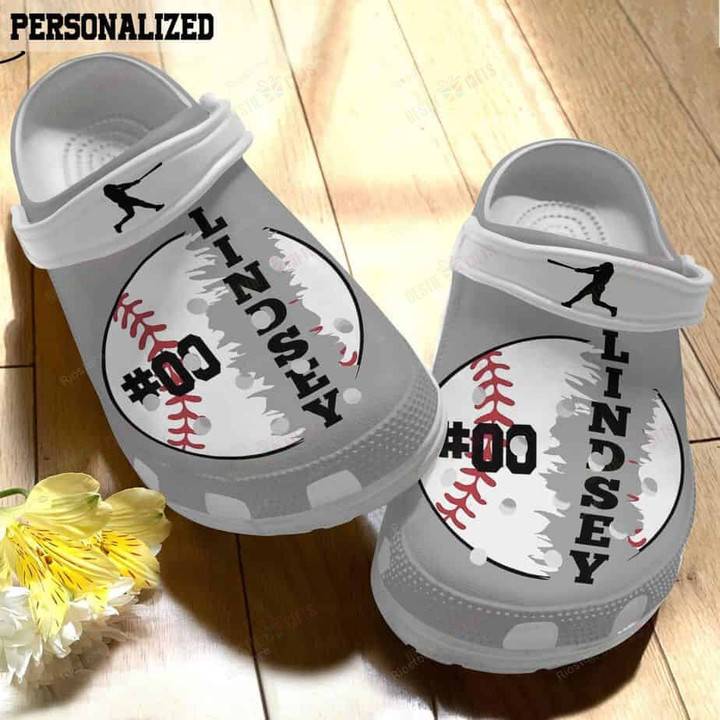 Personalized Baseball Crocss Classic Clogs Shoes