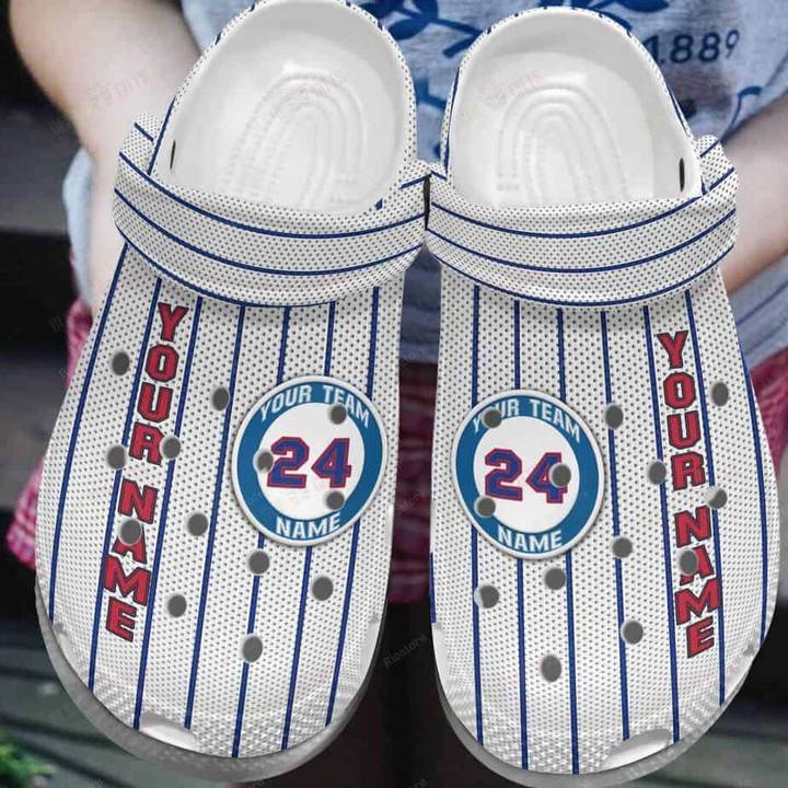 Personalized Funny Uniform Baseball Crocss Classic Clogs Shoes