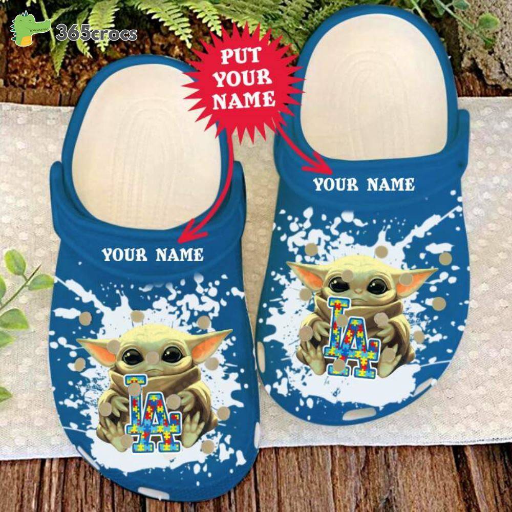 Personalized Mlb Los Angeles Dodgers Baseball Crocss Clog Shoes
