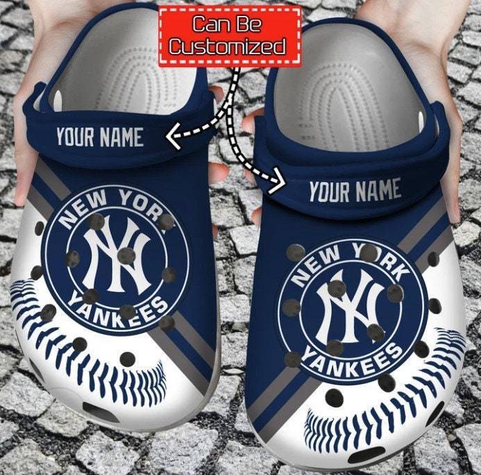 Personalized Name Baseball Team Crocss Clog Shoes, Crocss Crocband Clogs Comfy Footwear Shoes