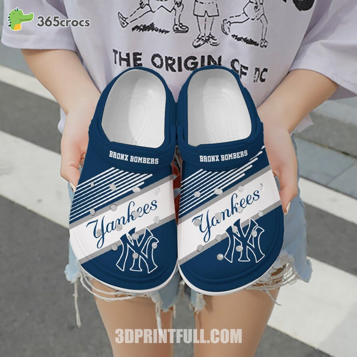 Personalized New York Yankees Mlb Gift For Lover Rubber clog Shoes