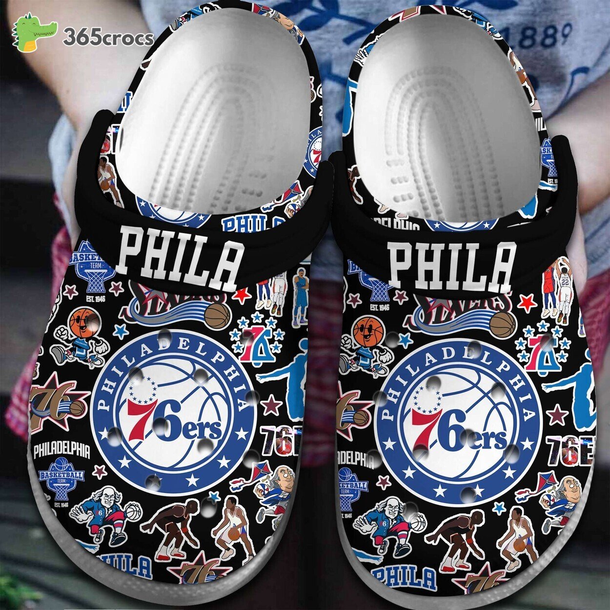 Philadelphia 76ers NBA Fan’s Comfort Crocss Clog Collection