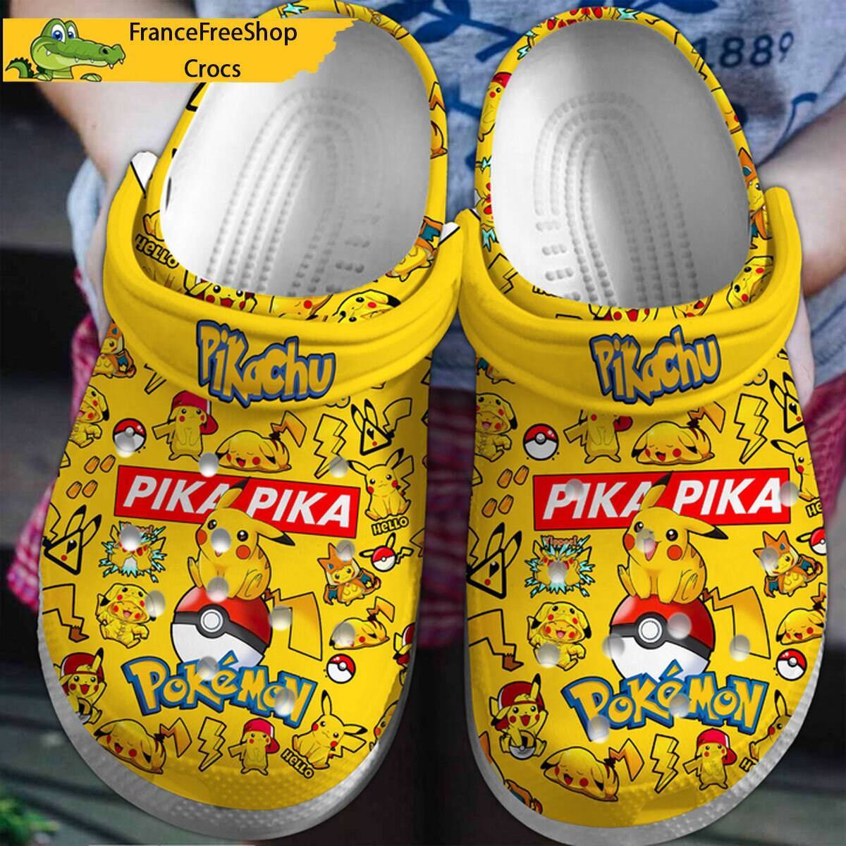 Pikachu Pokemon Summer Clogs Sandals Kids Footwear Gift