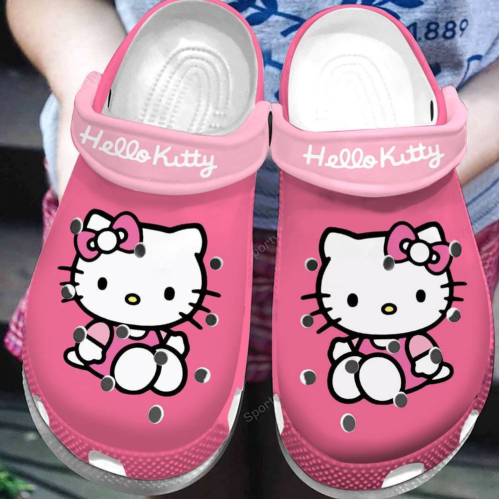 Pink Hello Kitty So Cute Clogs Shoes