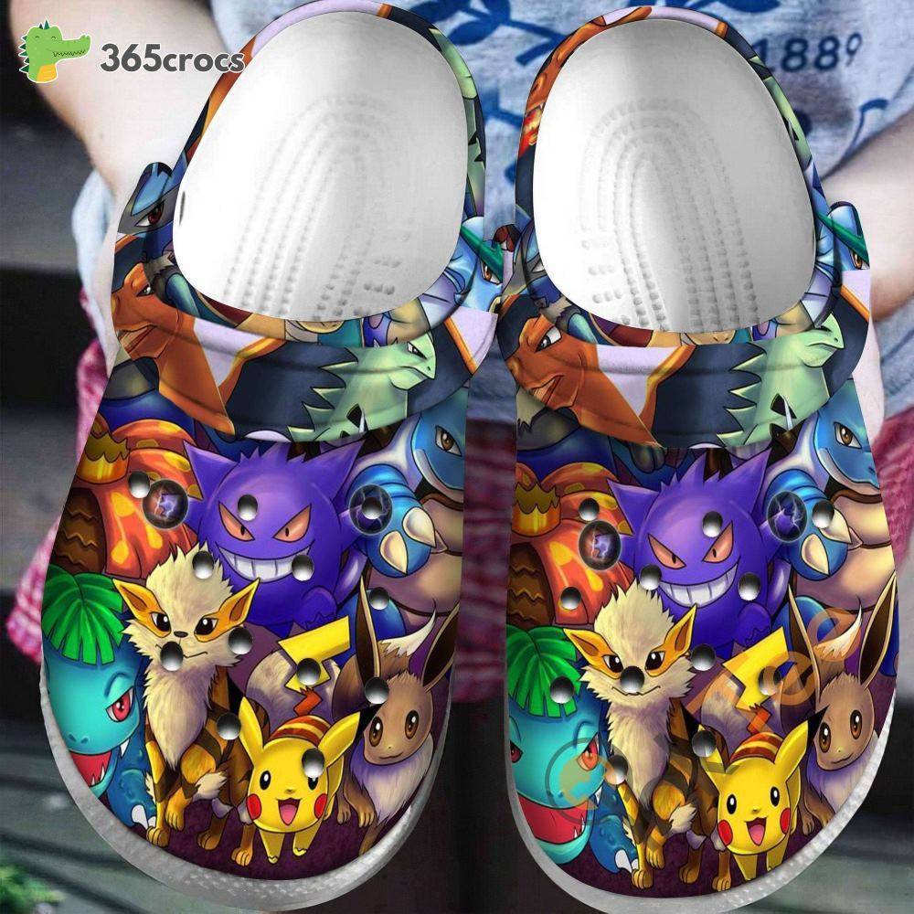 Pokemon Pikachu Crocss Clog Shoes