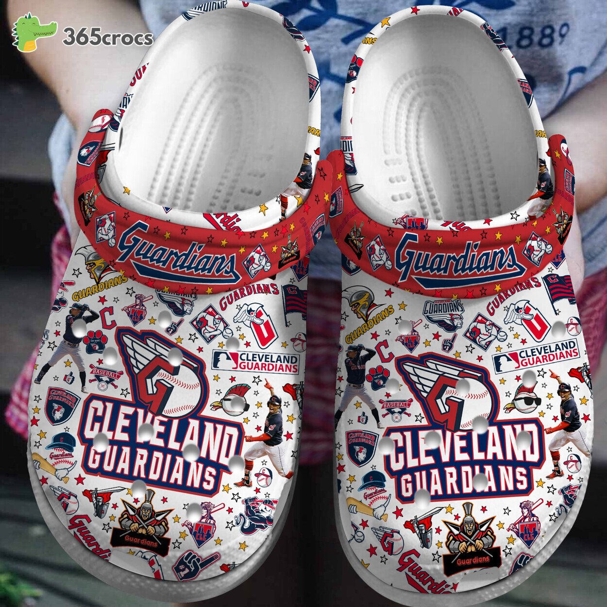 Premium Cleveland Guardians MLB Sport Crocss Clogs Shoes