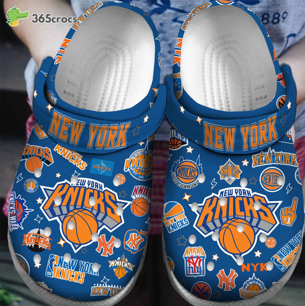 Premium New York Knicks NBA Sport Crocss Clogs Shoes