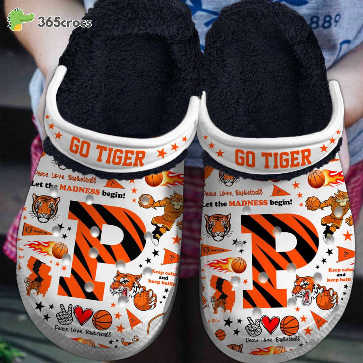 Princeton Tigers NCAA Sport Lined Crocss Shoes Comfortable