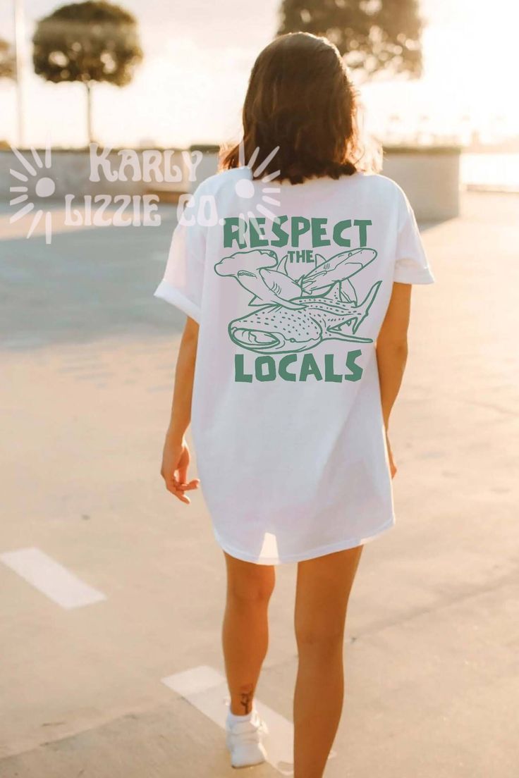 Respect The Locals Shirt, Summer Beach Shirt